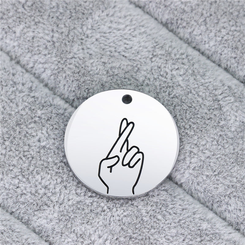 Personalized Sign Language Tag Accessories