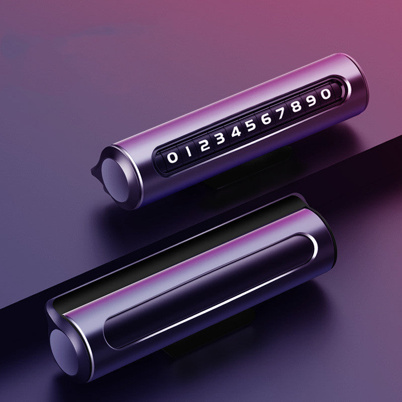 Moving Car Rotating Hidden Temporary Stop Sign