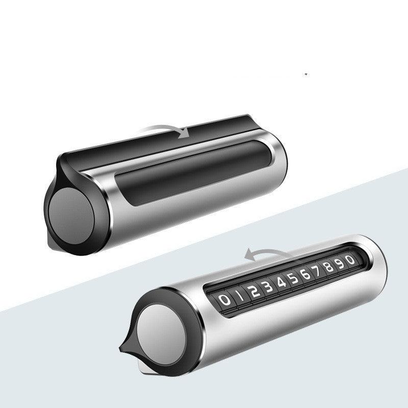 Moving Car Rotating Hidden Temporary Stop Sign